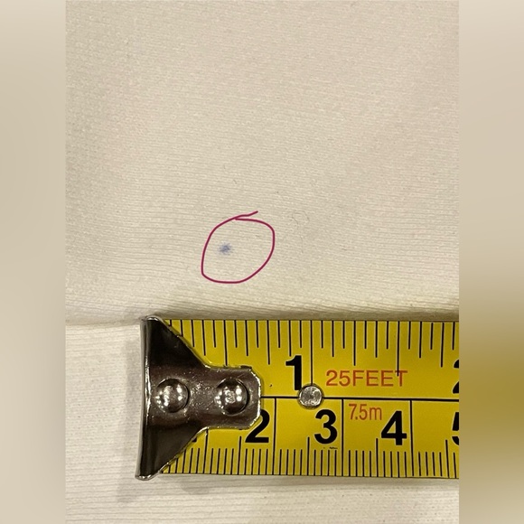 Rare EUC THE KOOPLES Sport Cotton Sweatshirt W/Metal Rings & Grommets 2(M) White - Picture 15 of 16